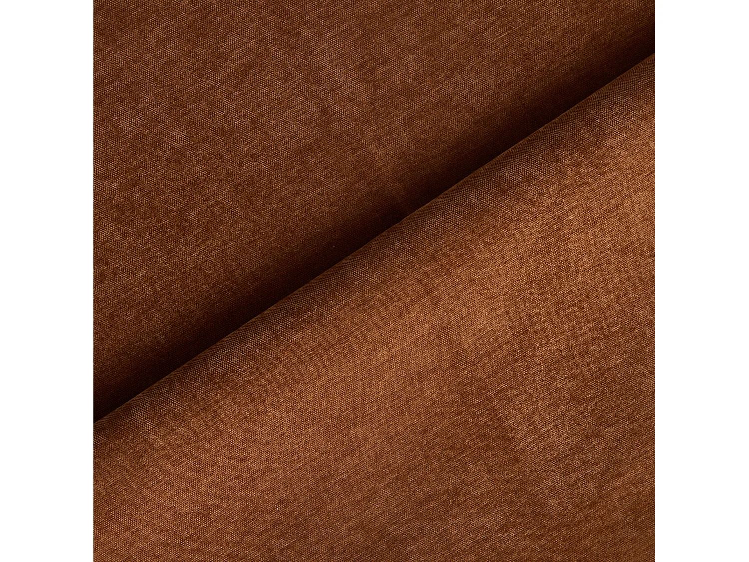 Chaises DOLCE en tissu tramé toucher doux terracotta