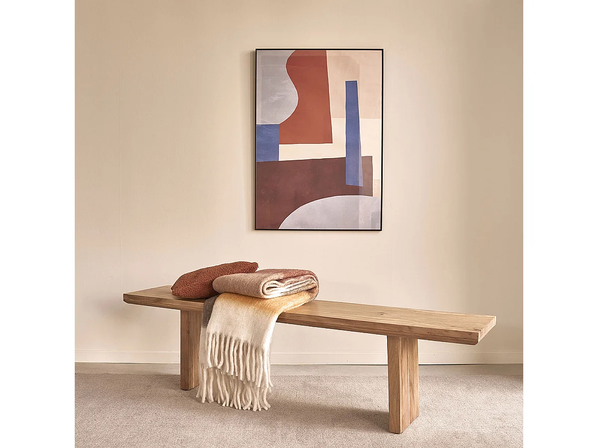 Banc en acacia massif