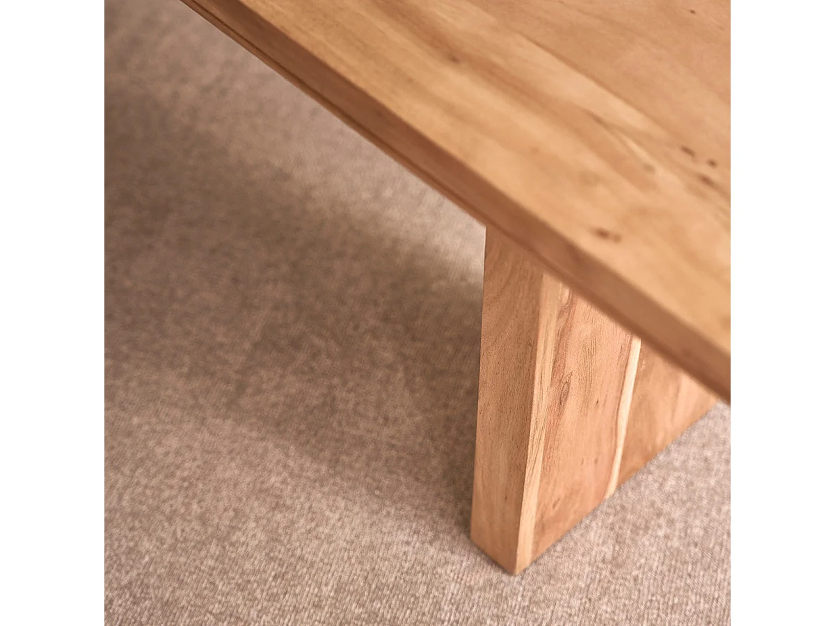 Banc en acacia massif
