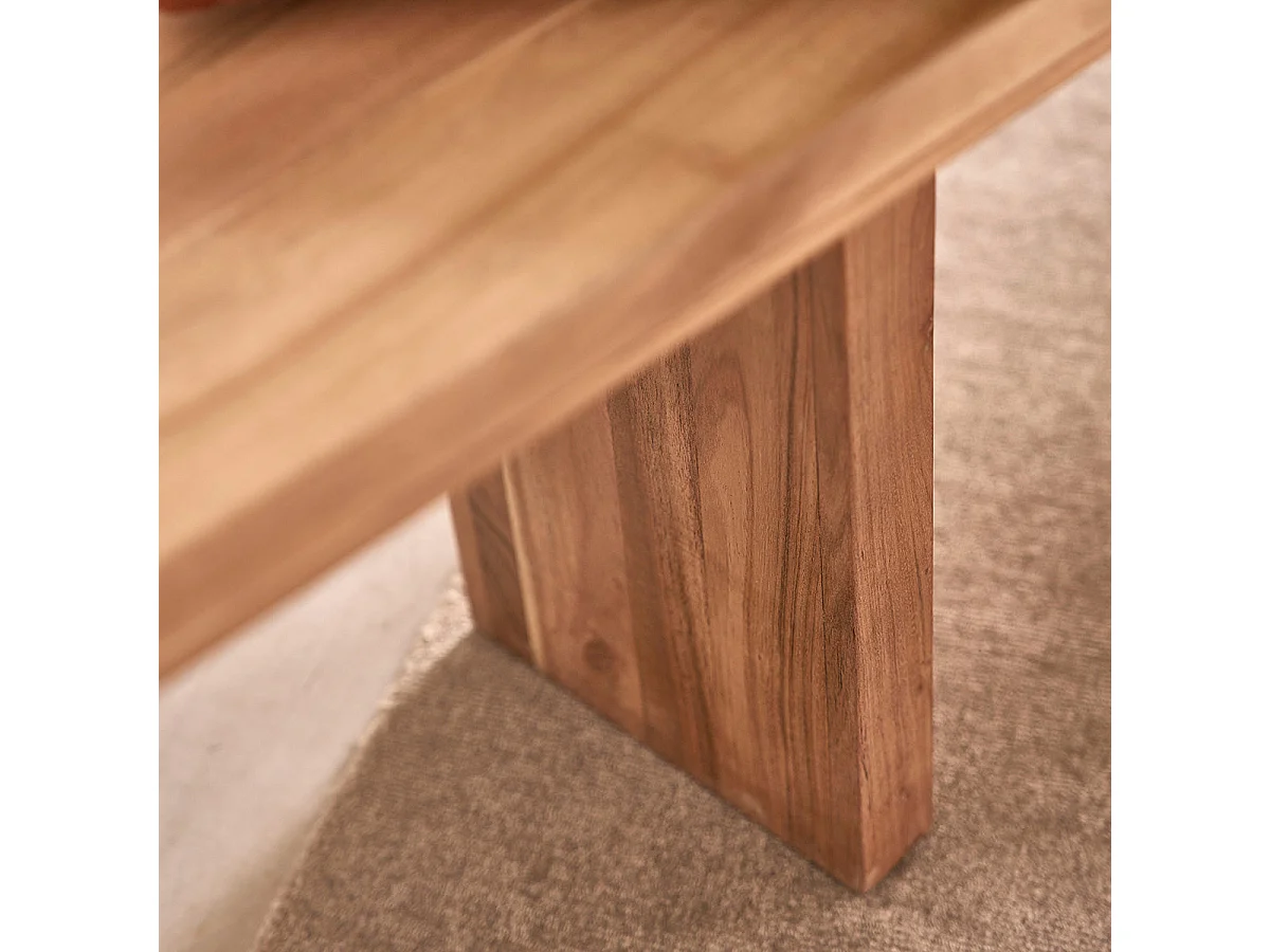 Banc en acacia massif