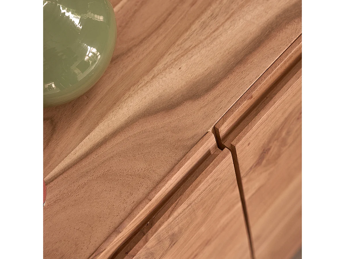 Buffet 4 portes en acacia massif naturel L150 CALI