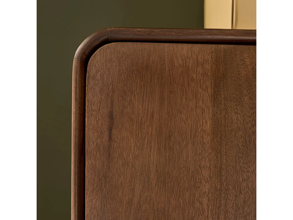Armoire 2 portes en manguier massif