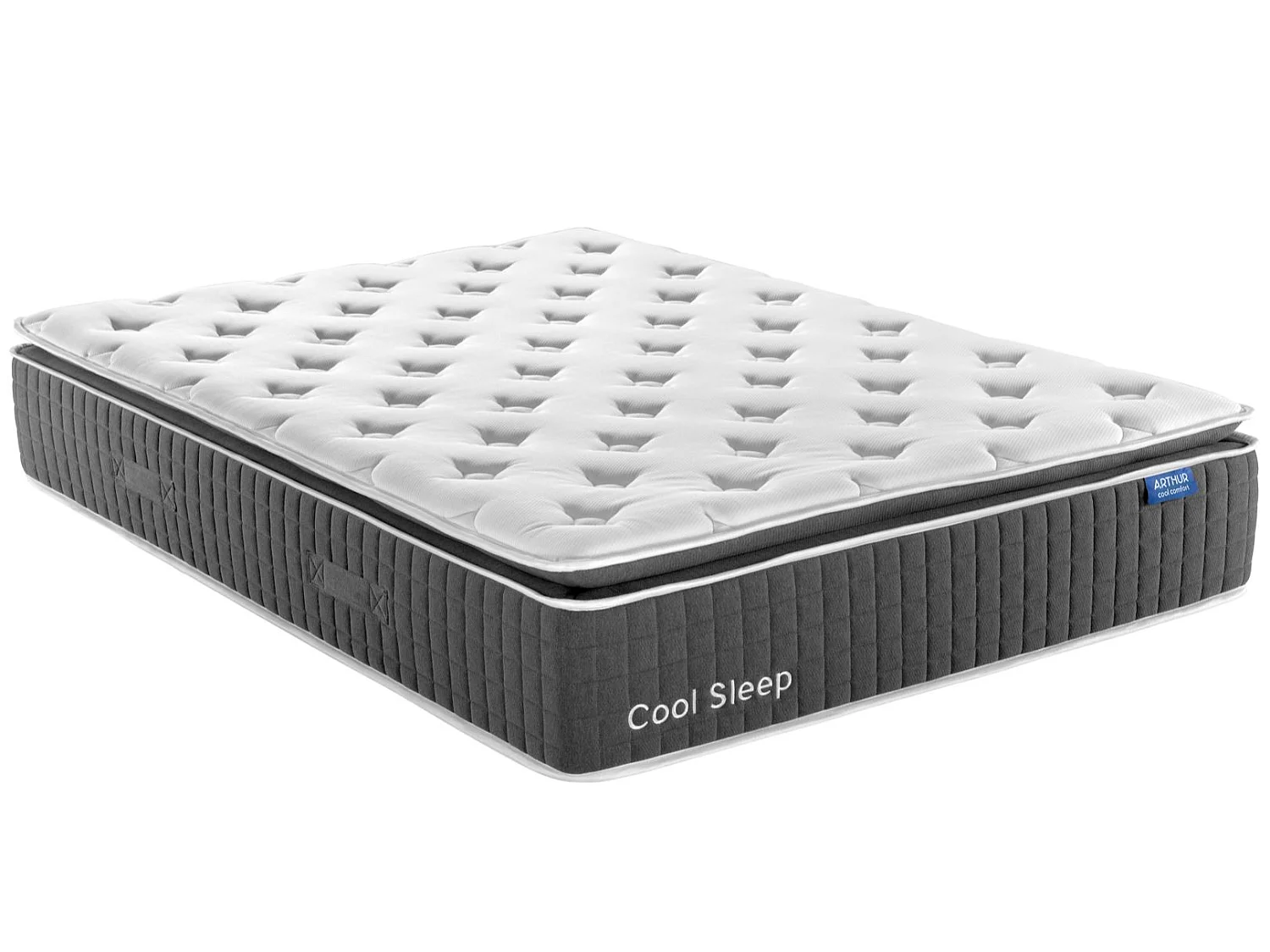 Arthur Sleep Cool Comfort Pillowtop Hybrid Mattress - Super King
