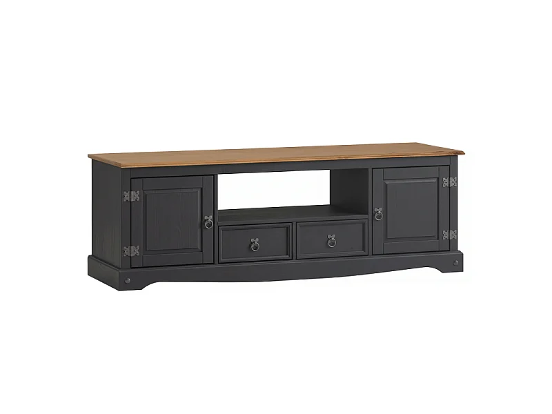 Corona Charcoal Large Widescreen TV Unit