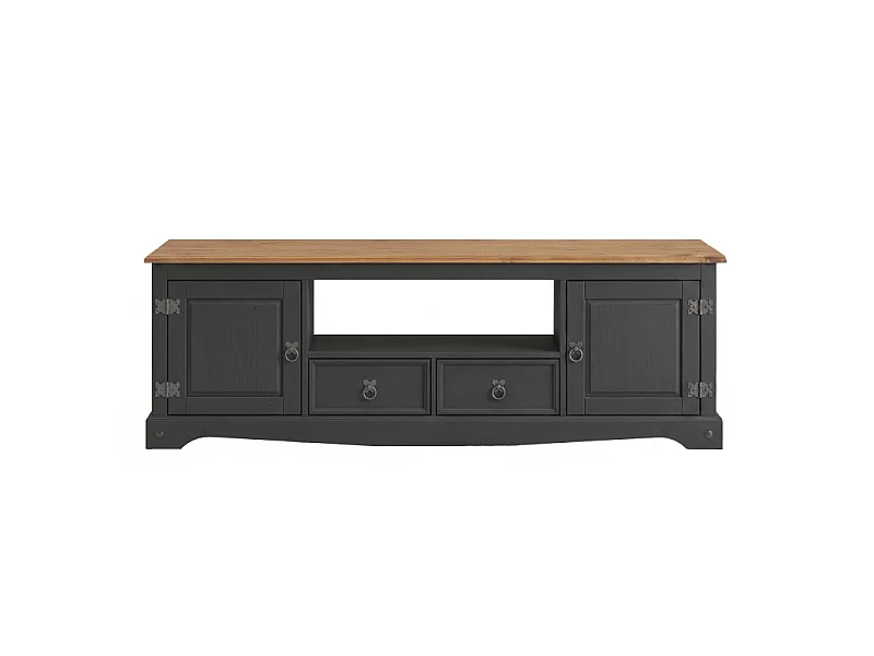 Corona Charcoal Large Widescreen TV Unit
