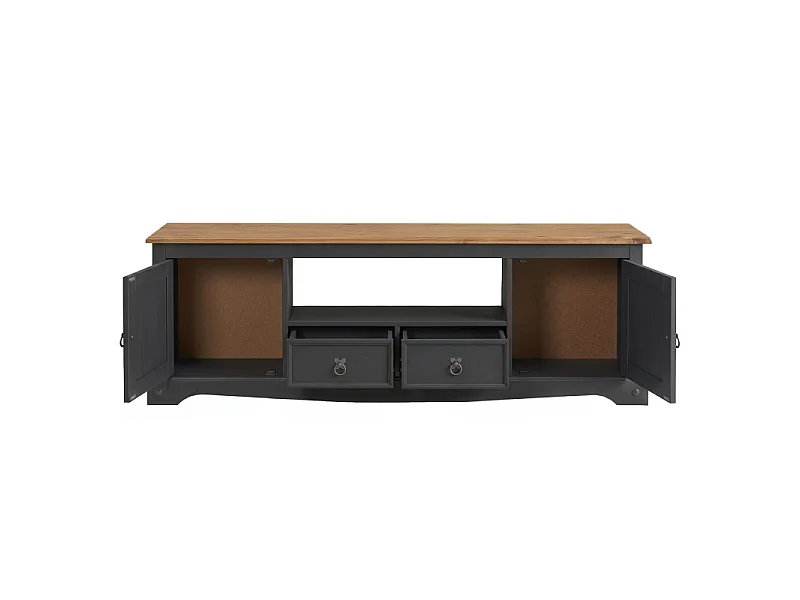 Corona Charcoal Large Widescreen TV Unit