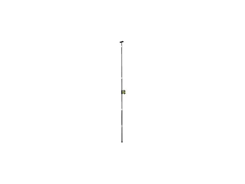 Laser 360° vert - portée 25 m - précision +/- 0,5 mm - Livré avec une canne télescopique, une pochette, 4 piles