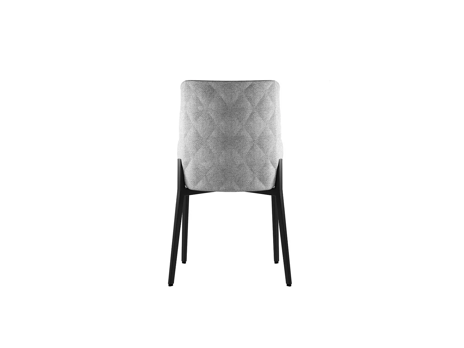 Table ronde fixe Henry 130 cm, plateau en placage chêne brut et pieds en métal noir, design moderne et élégant - Henry