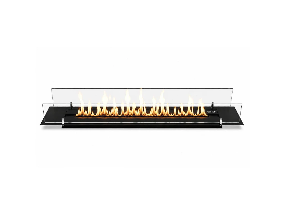 90 cm sort bioethanol indbygget brænder TOPLINE DF900VBLACK