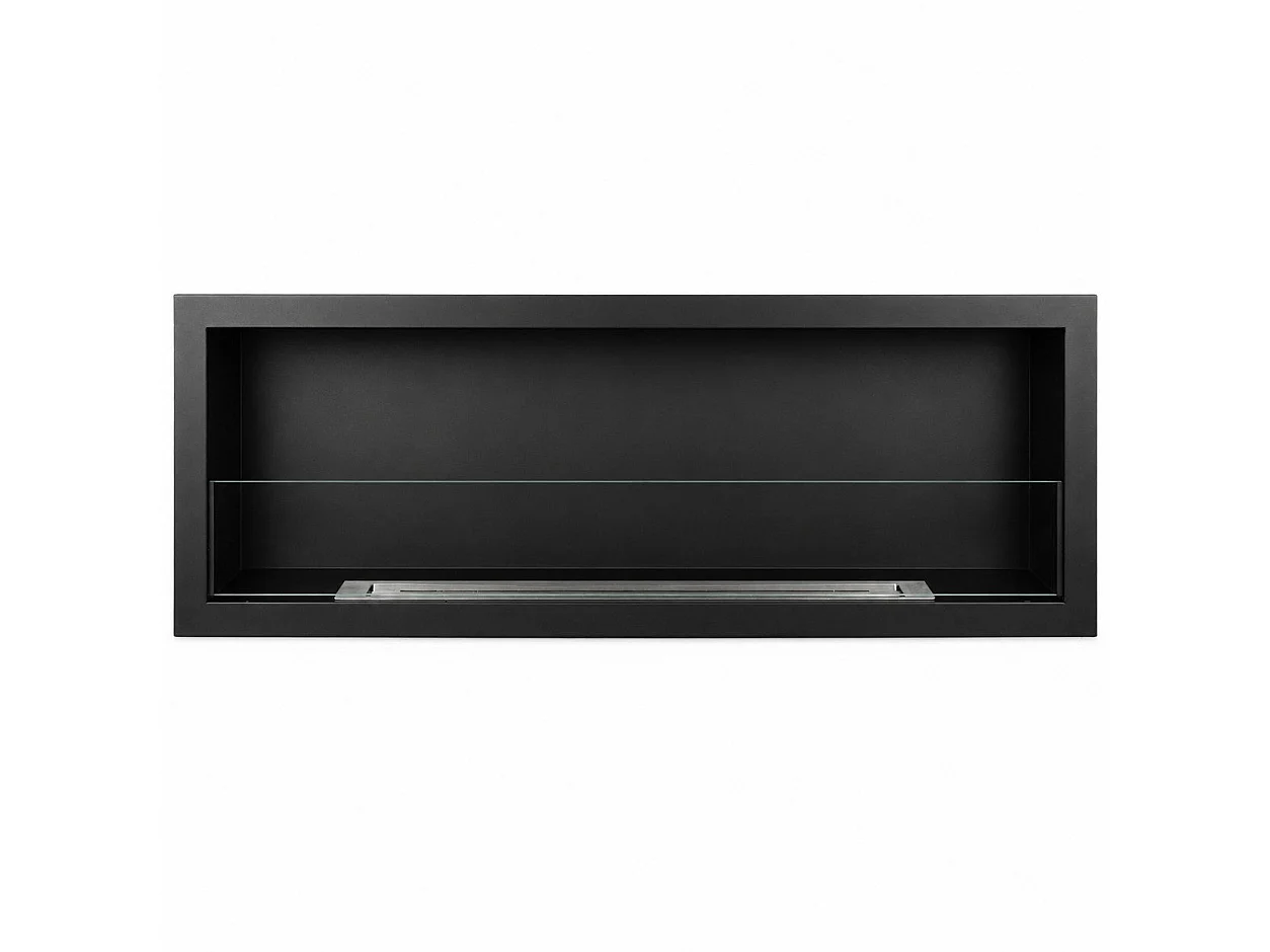 FURORE 150 vægmonteret pejs med bioethanolbrændstof, 150 x 45 cm