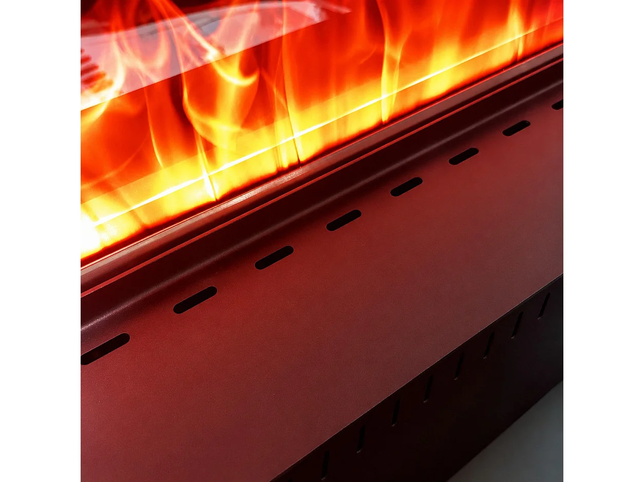 Divina Fire VAPOR125 Inbouw elektrische haard - 3D waterdampvlameffect, 7 LED-kleuren, app-bediening en afstandsbediening, 125 cm - Divina Fire