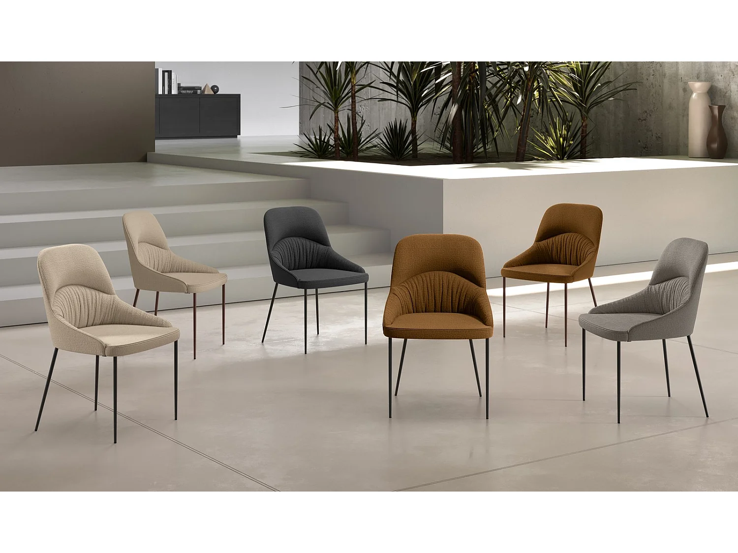 Console extensible Segmenta en MDF laqué noir mat, table design extensible résistante aux rayures jusqu'à 297,5 cm - Segmenta