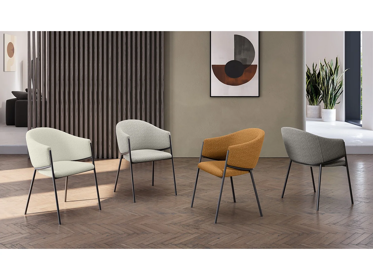Table fixe Gemini avec plateau en céramique effet marbre noir et piètement en noyer massif - Design moderne et élégant 180 x 90 cm - Gemini