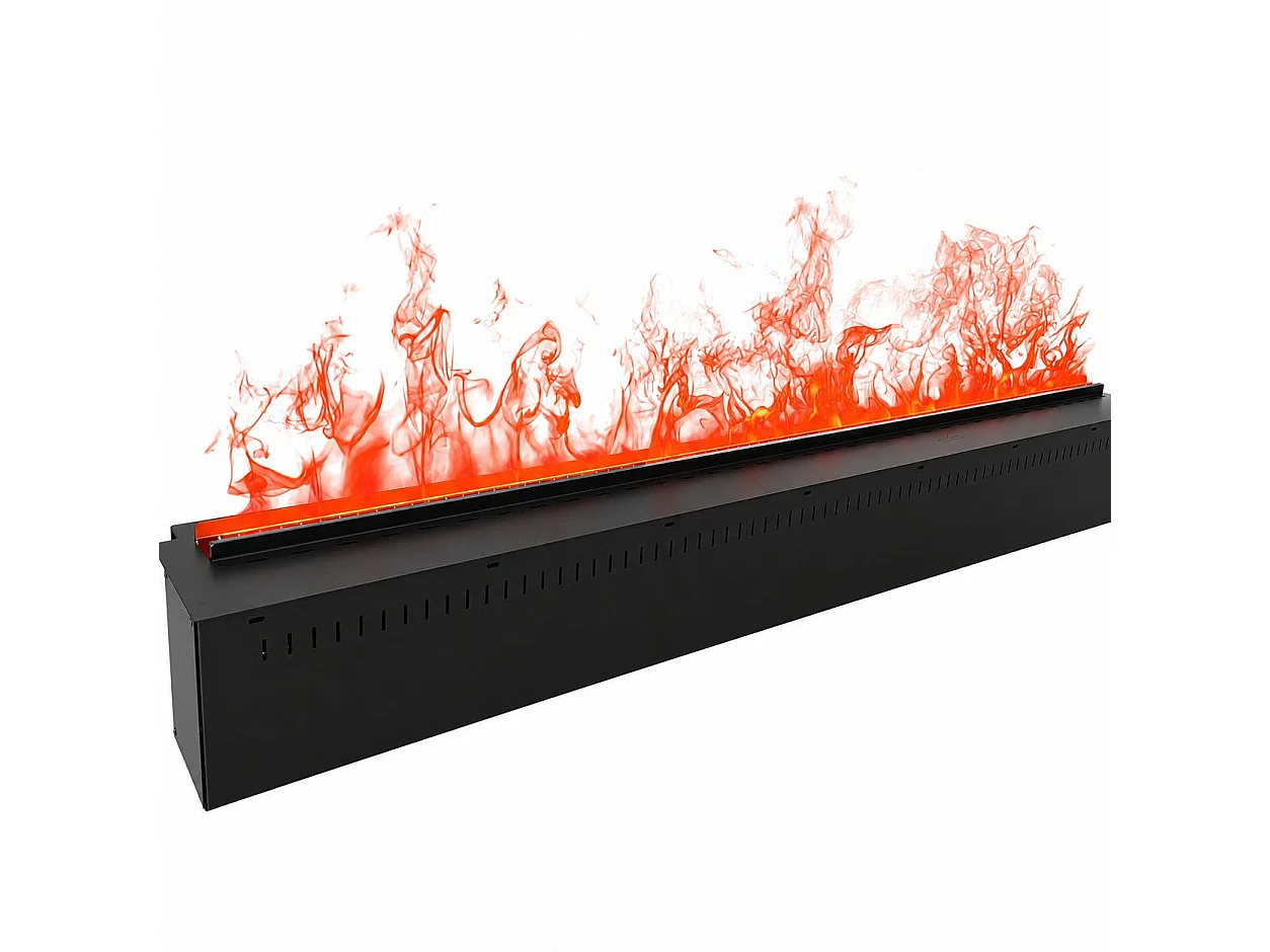 Divina Fire VAPOR100 Inbouw elektrische haard - 3D waterdampvlameffect, 7 LED-kleuren, app-bediening en afstandsbediening, 100 cm - Divina Fire