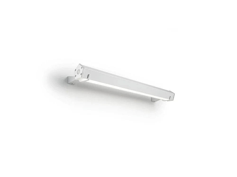Pencil Horizontale Wandlamp Zafferano - Transformeert Pencil in een Binnen-/Buitenwandlamp Wit