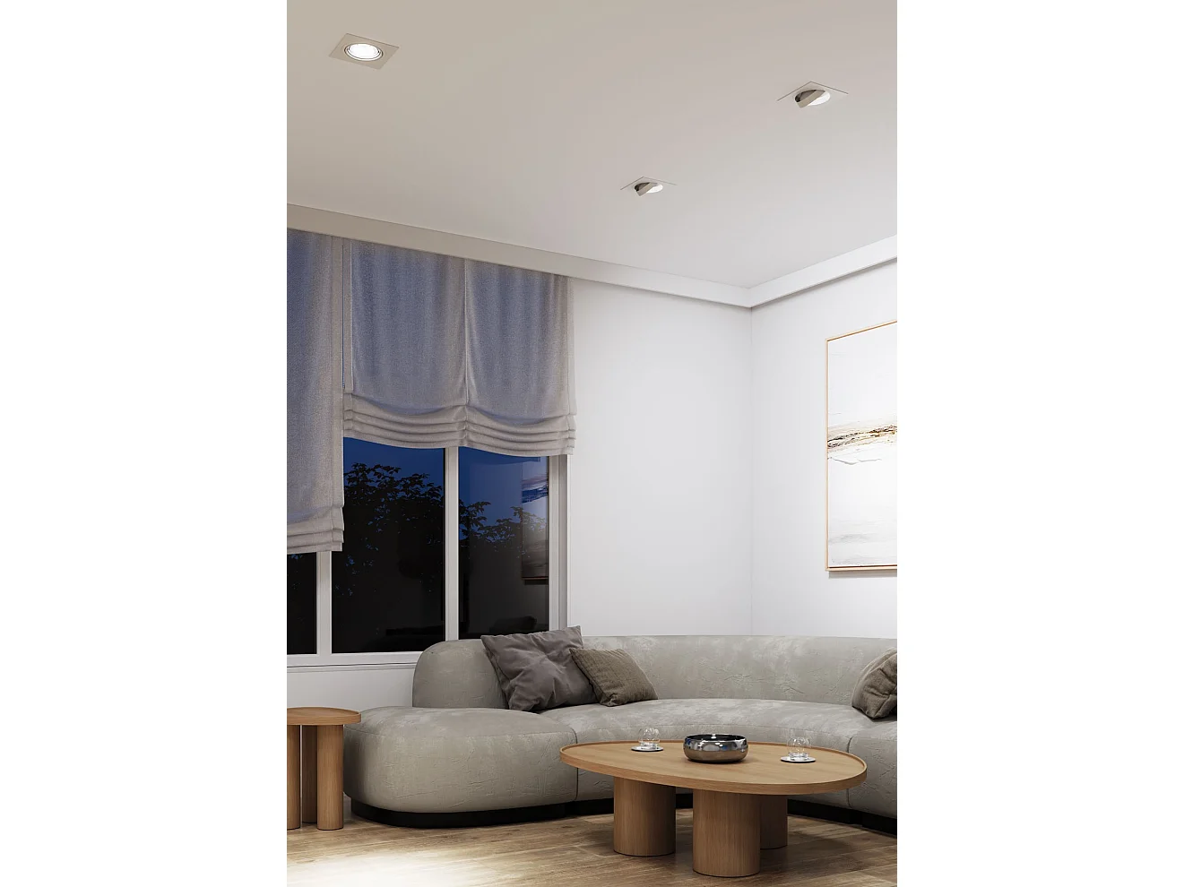 AR111 LED-lamp 15W 15º G53 3000K 1100lm Warm wit licht voor binnen IP20 Chroom afwerking Professionele retrofit - Beneito & Faure