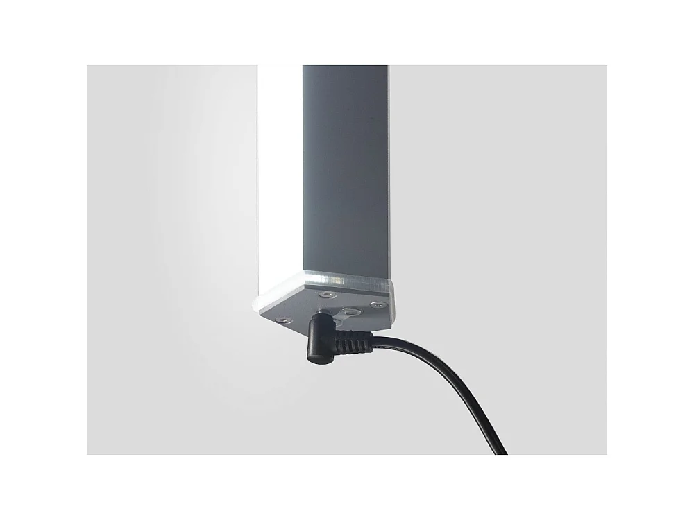 Potlood verticale ophangbeugel Zafferano - Donkergrijze hanglamp accessoire