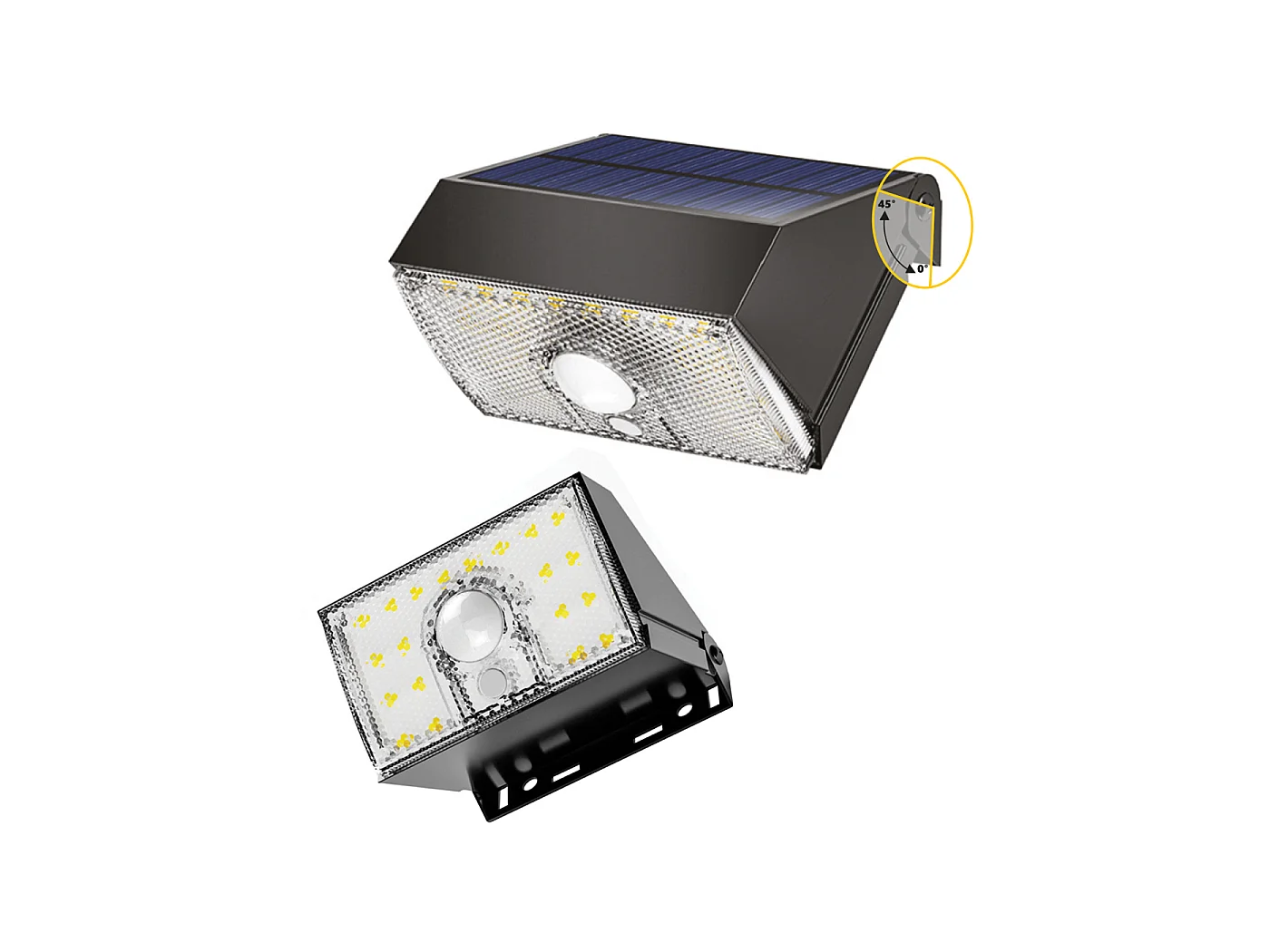 Projecteur LED solaire intégré 1500lm IP65