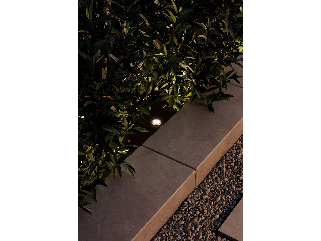 Sigma XL 17 LED inbouw vloerspot 17W 3000K 30 graden IP65 IK05 in 304 roestvrij staal zilverkleurige afwerking - Beneito & Faure