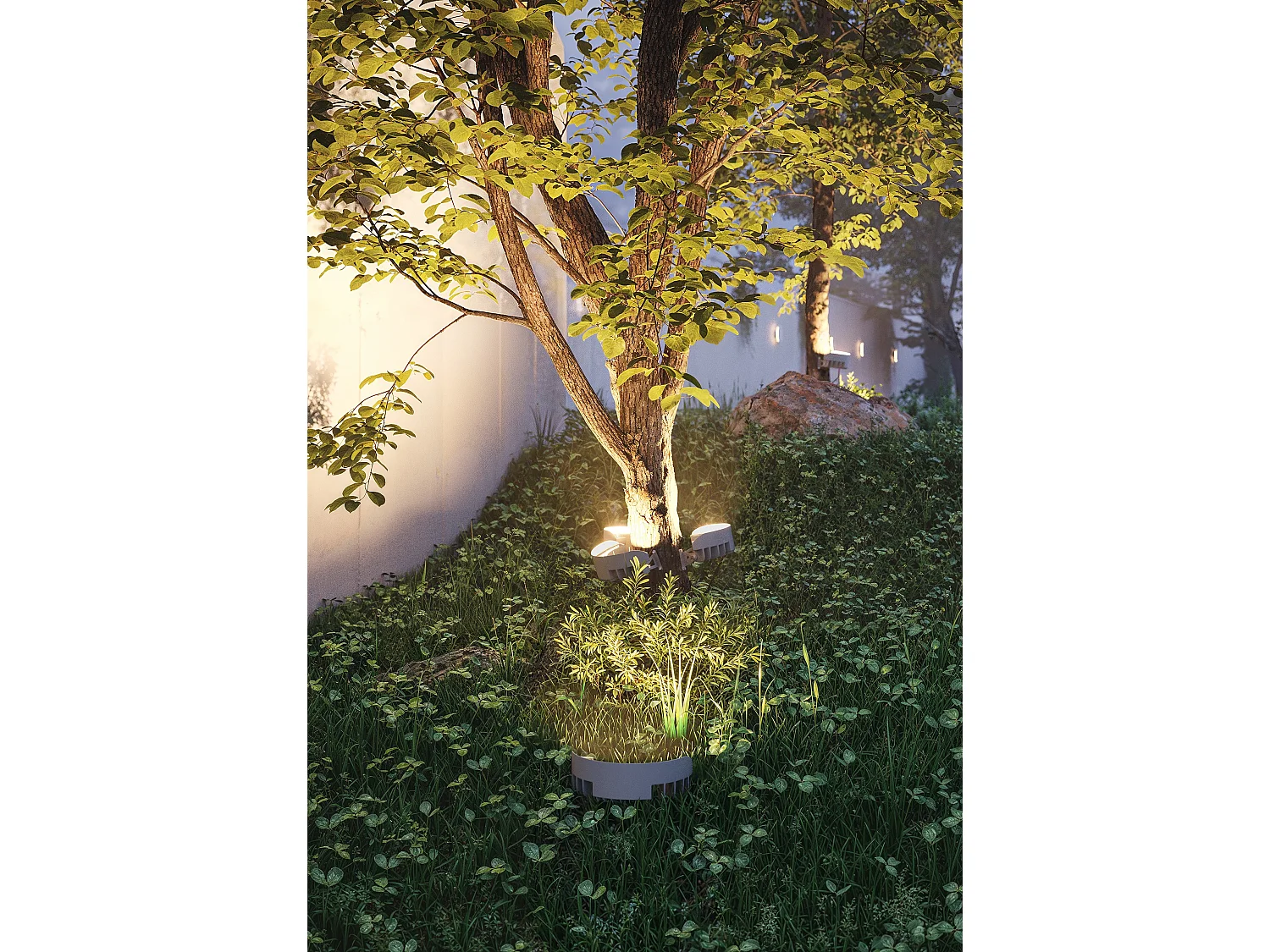 Signal Outdoor LED Floodlight Series 9 30 Degree Optics 3000K Textured Grey Color High Energy Efficiency Modern Design for Outdoors