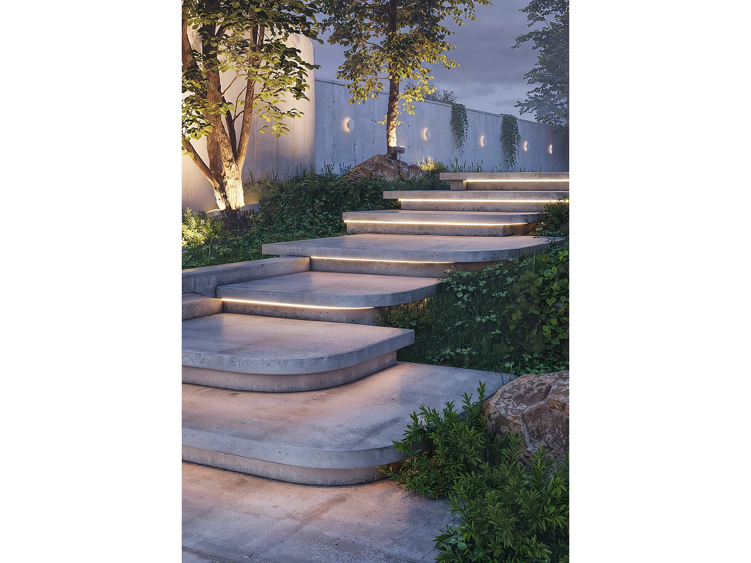 Signal Outdoor LED Floodlight Series 9 30 Degree Optics 3000K Textured Grey Color High Energy Efficiency Modern Design for Outdoors