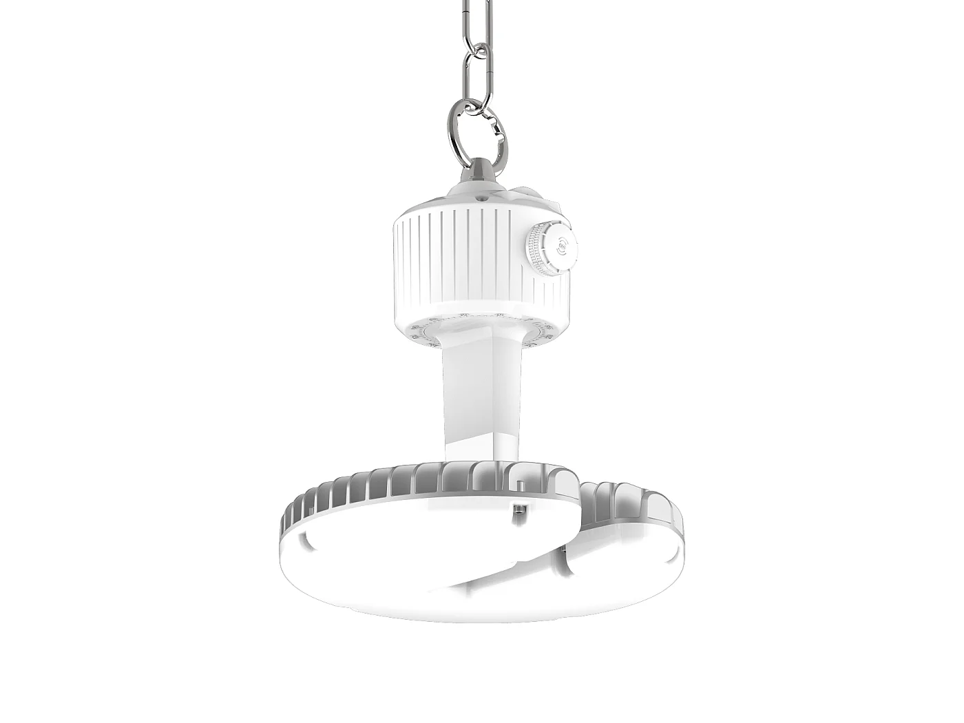 Projecteur Led Industriel Ufo 80W Wi-Fi Intelligent Cct Réglable 10000Lm Angle 120° Ip65 Éclairage Professionnel Haute Performance Durable
