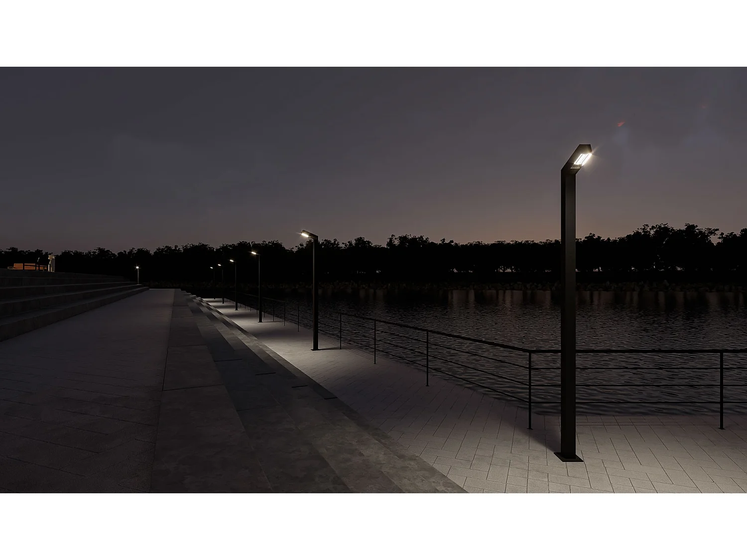 SMILE 60W E40 Retrofit LED-lamp 120° 5000K 9000lm IP64 Beneito & Faure - Professionele oplossing voor buitenverlichting
