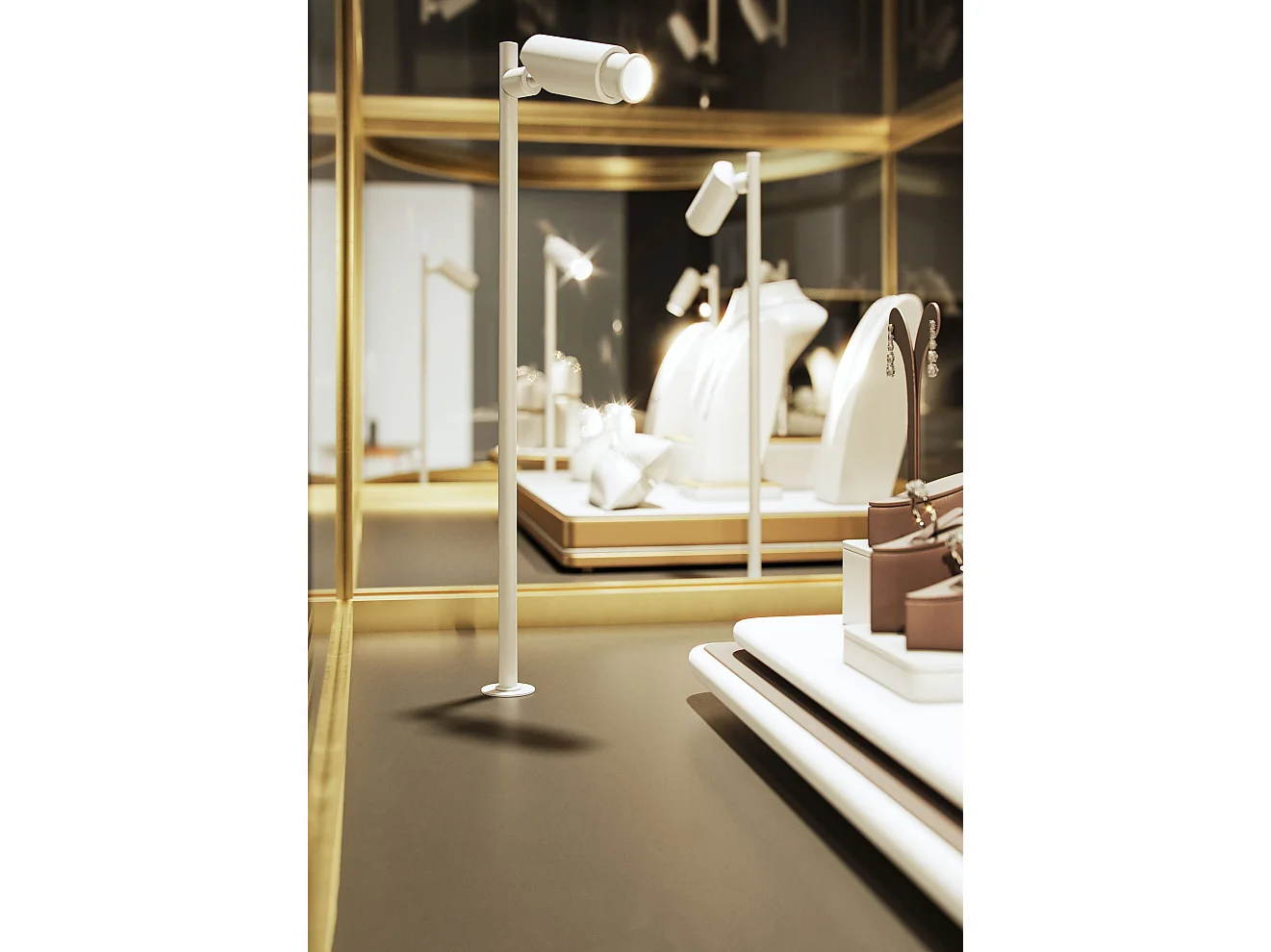 Micro Zoom XL Inbouwspot 2W 2700K Mat Wit - Verstelbare LED-inbouwspot met 15°-36° variabele optiek - Beneito & Faure