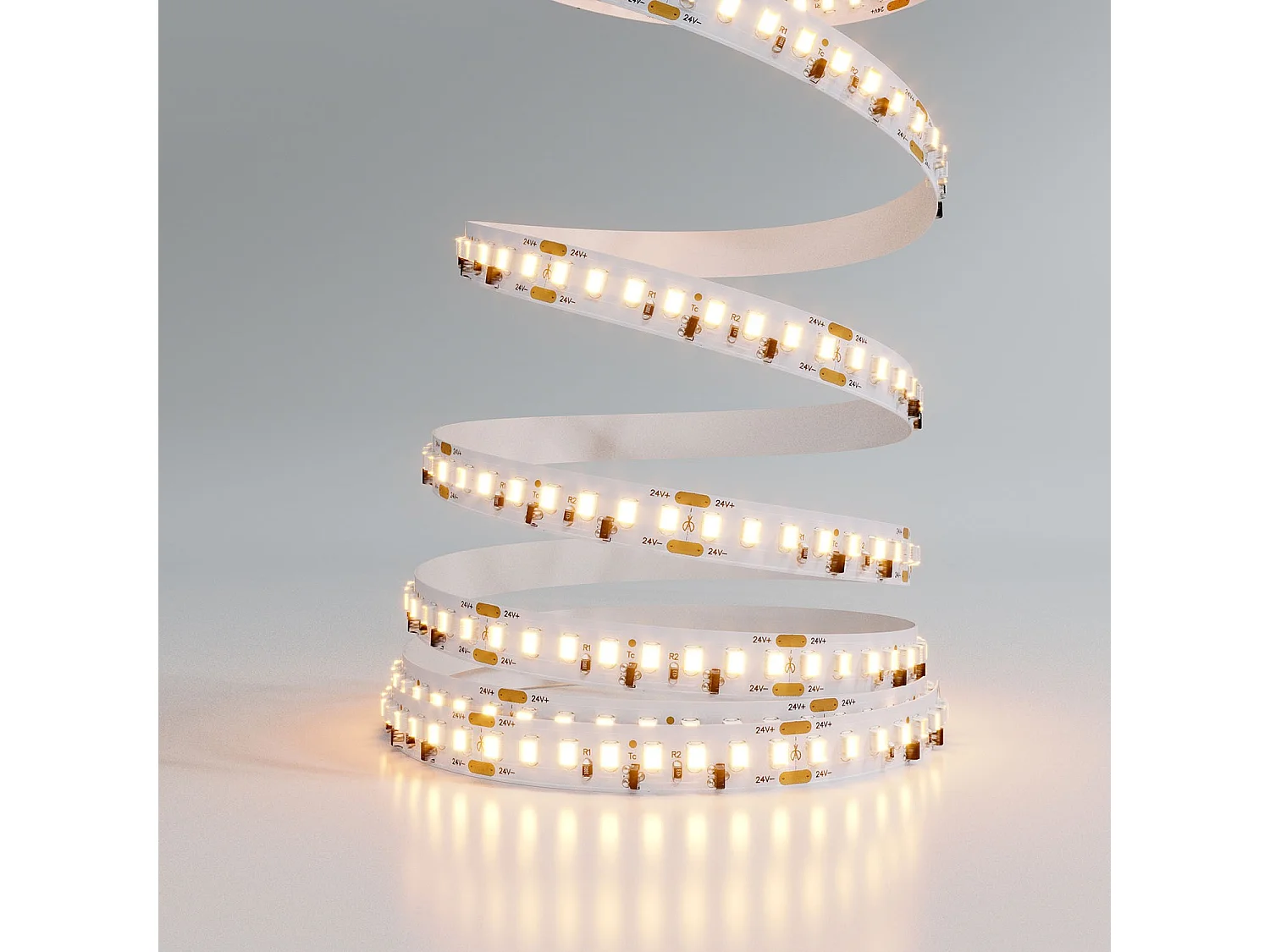 Bande Led De 25 Mètres, Série Fine 61 24 15 De Beneito & Faure, Blanc Chaud 2700K, Haute Efficacité Lumineuse, Indice De Protection Ip20 - Pro