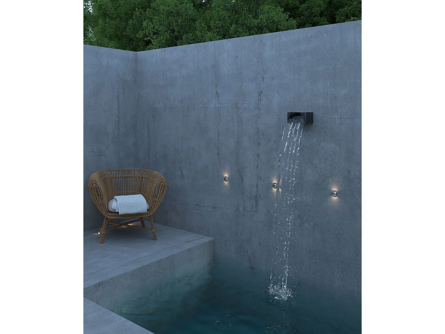 Projecteur Led Optic 2 Proyector 2W 3000K, Faisceau 35°, Ip67 Ik09, Résistant Au Passage, Finition Argent Brossé - Beneito & Faure