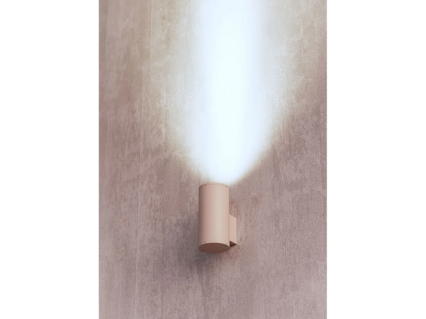 Applique Murale Led Sunset Xl 16W Ip65 Pour Intérieur Et Extérieur, Éclairage Indirect, Cct 2700K/3200K/4000K, Blanc - Beneito & Faure