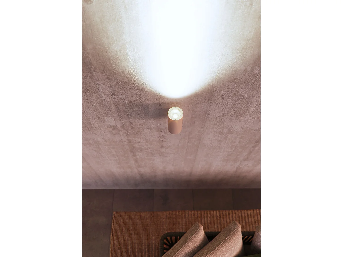 Applique Murale Led Sunset Xl 16W Ip65 Pour Intérieur Et Extérieur, Éclairage Indirect, Cct 2700K/3200K/4000K, Blanc - Beneito & Faure