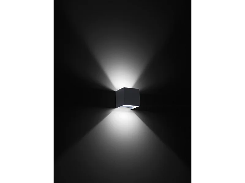 Luminária de teto LED GES2092 20W, alumínio marrom, temperatura de cor 3000K/4000K/5000K, IP65 - Luminária de teto externa com luz difusa - Gealuce