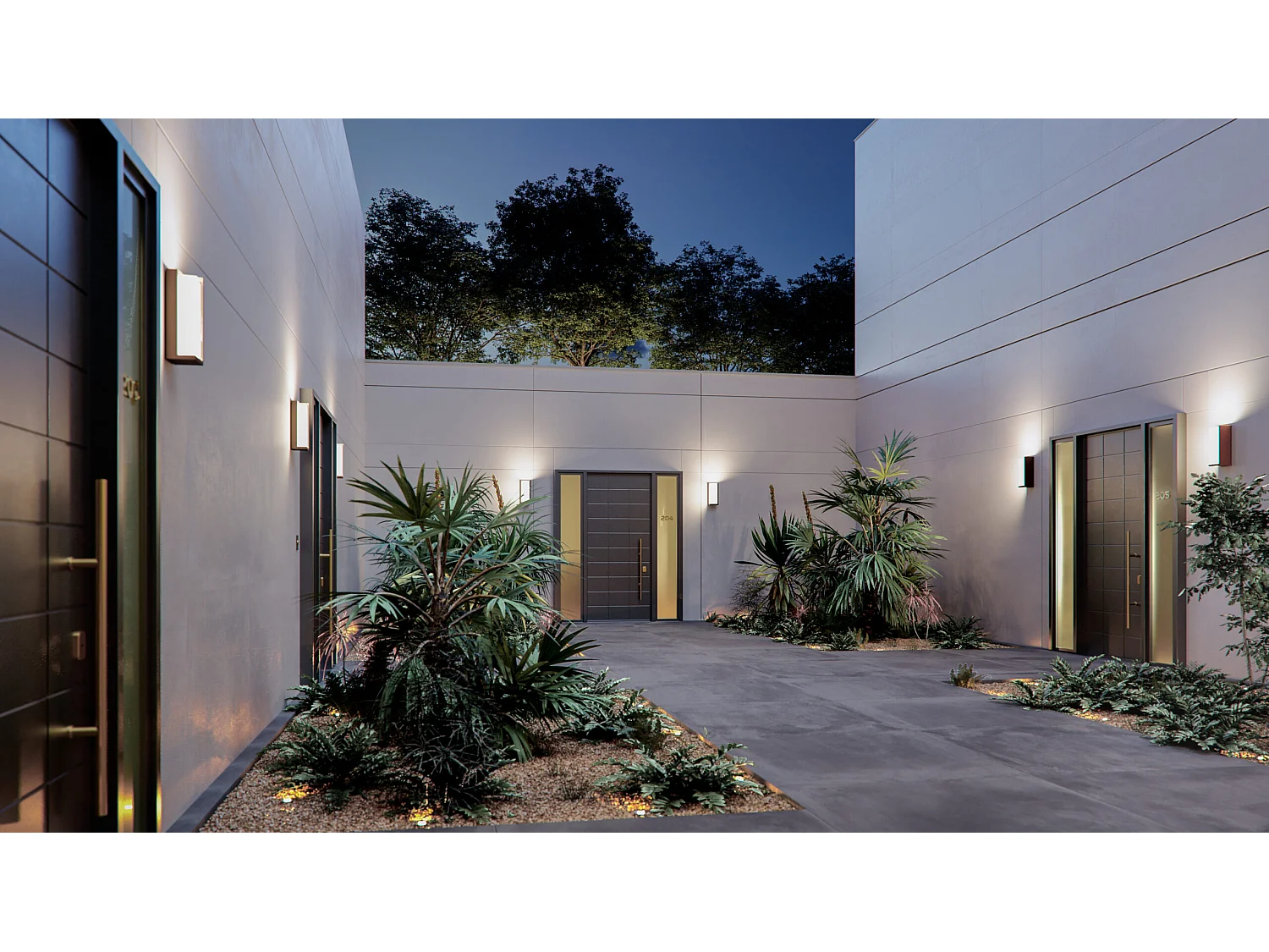 Aplique de parede exterior LED redondo Blis 15W CCT, cor ajustável 2700K/3200K/4000K, preto mate, feixe 250º - Beneito & Faure Iluminação