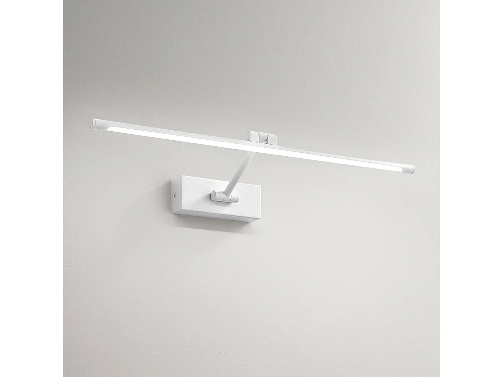 Gealuce GAP461C Wandleuchte in mattweißem Metall, 12 W LED, 656 lm, 3000 K, indirektes Licht, ideal für die Innenbeleuchtung - Gealuce
