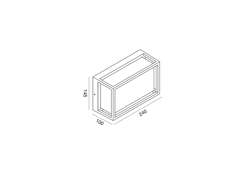Plafonnier Led Ges2100 12W En Aluminium Blanc Mat Cct 3000K/4000K/5000K Ip65 - Plafonnier Extérieur Compact - Gealuce