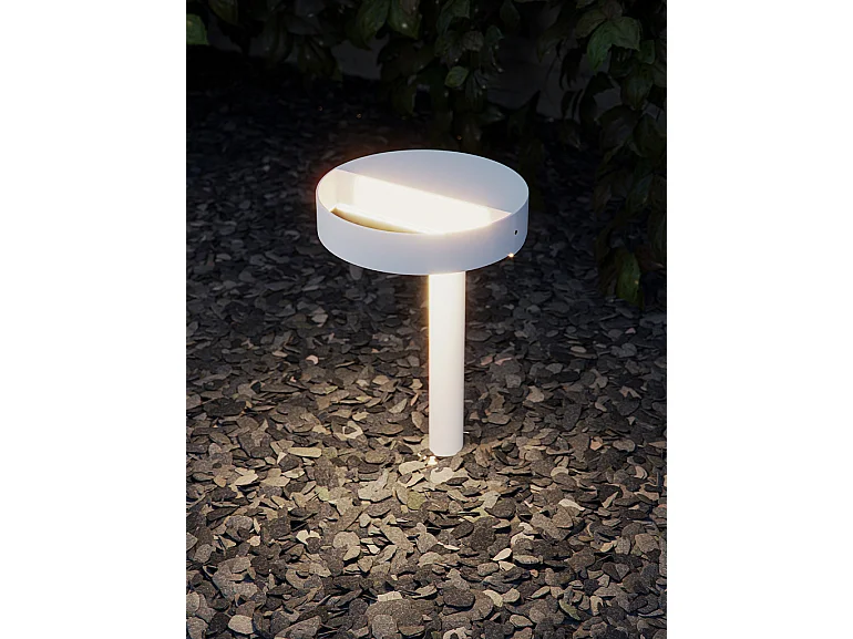 Luminária de parede LED externa Clos Wall Dual 16W com interruptor CCT de 120 graus, 3000K/4000K/5000K, IP65 IK08, preto fosco - Beneito & Faure