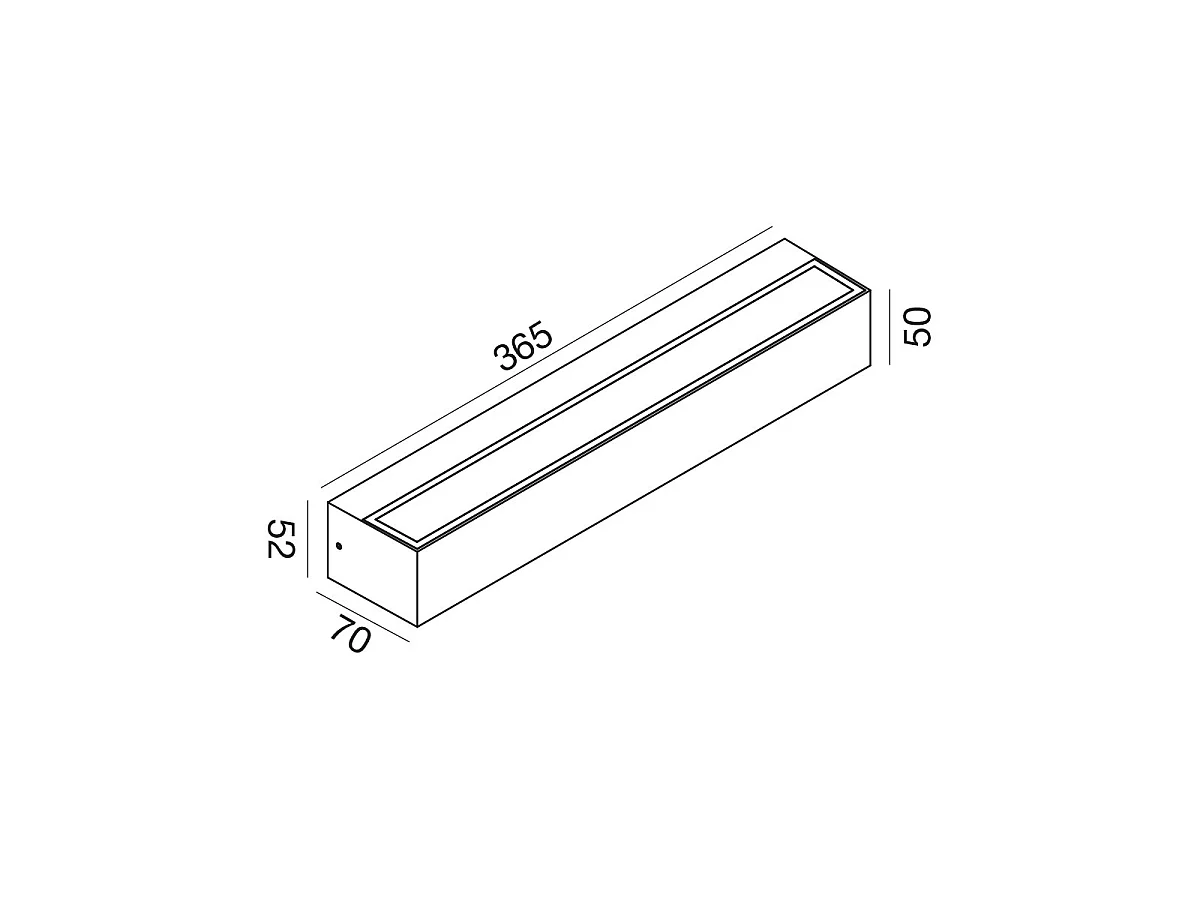 2 x 15 W GES2248 LED-Wandleuchte, Doppelabstrahlung, Farbtemperatur 3000 K/4000 K/5000 K, braunes Aluminium-Druckgussgehäuse – Gealuce