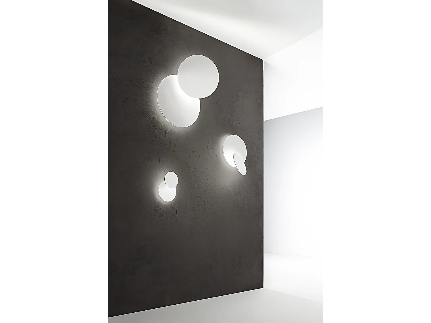 Applique Led Orientable En Métal Et Aluminium, Blanc Mat, 22W 3000K, Design Moderne Pour Intérieur, 1877 Lumens - Perenz Illuminazione Design
