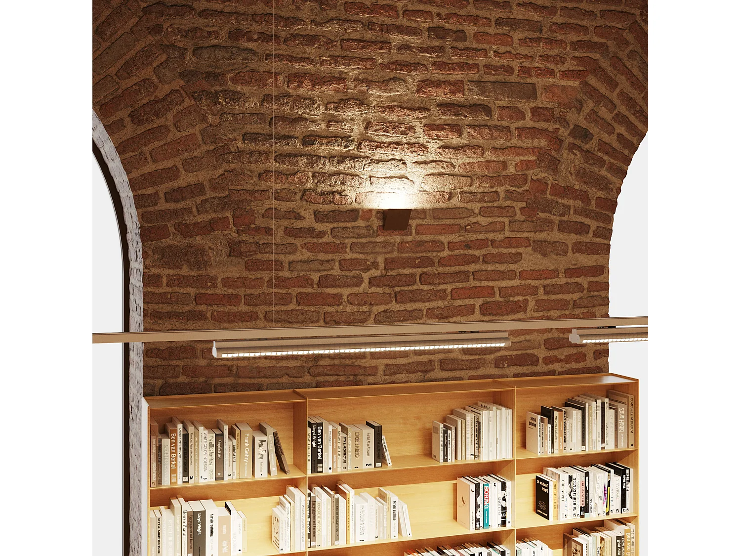 Mini Comet - Luminária de Parede LED 40x90mm Branco Fosco, 10/20W, Interruptor 2700K/3200K/4000K, Regulável por TRIAC, IP65 - Beneito & Faure