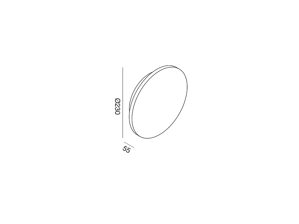 Ges2081 Applique Led 18W En Aluminium Moulé Sous Pression Cct 3000K/4000K/5000K Ip65 - Haut Degré De Protection Pour Extérieur - Gealuce