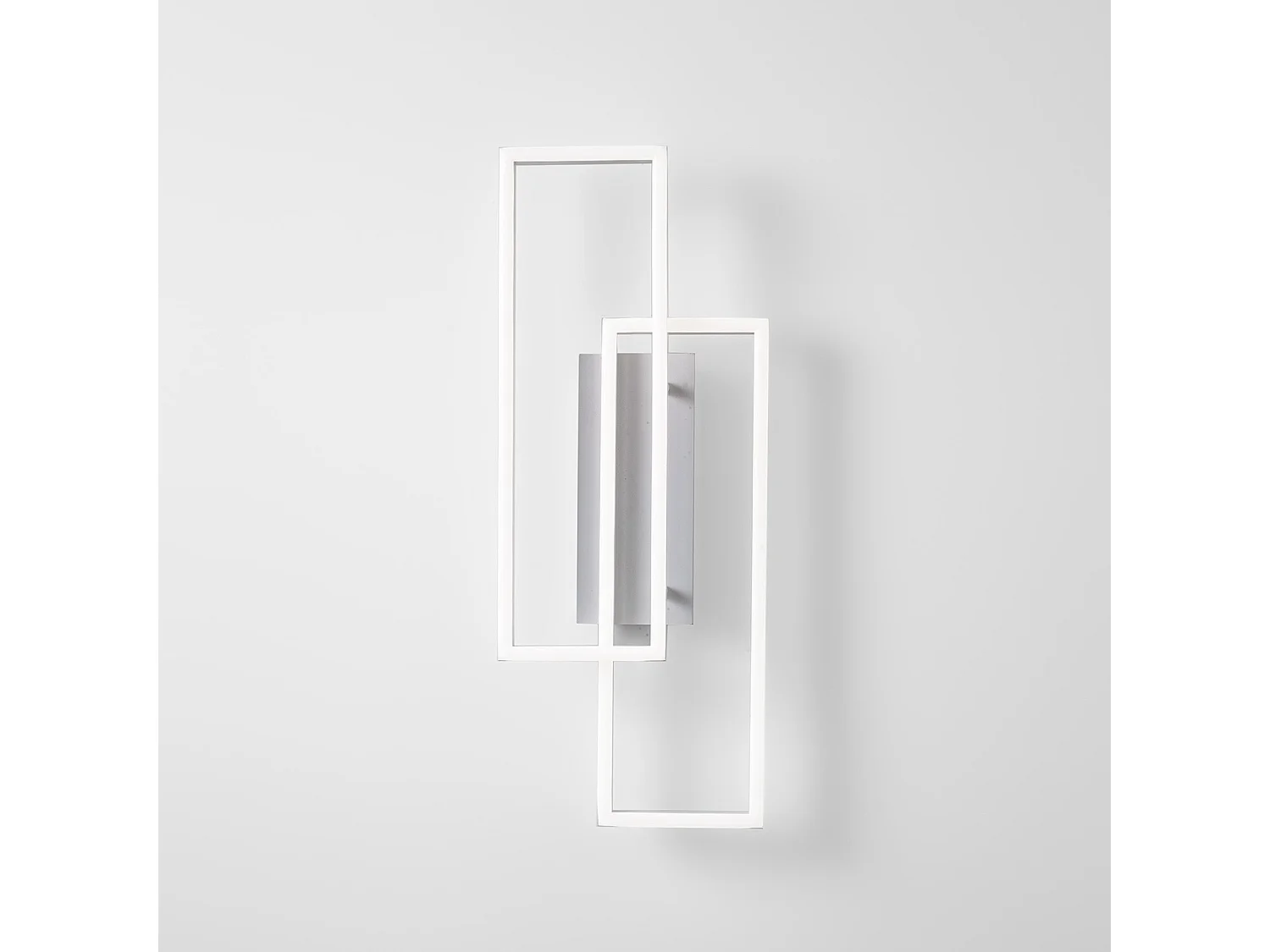 Applique Led Dyana A 40W 2150Lm 3000K En Aluminium Blanc Satiné, Variable Avec Coupure De Phase, Lumière Directe - Gealuce