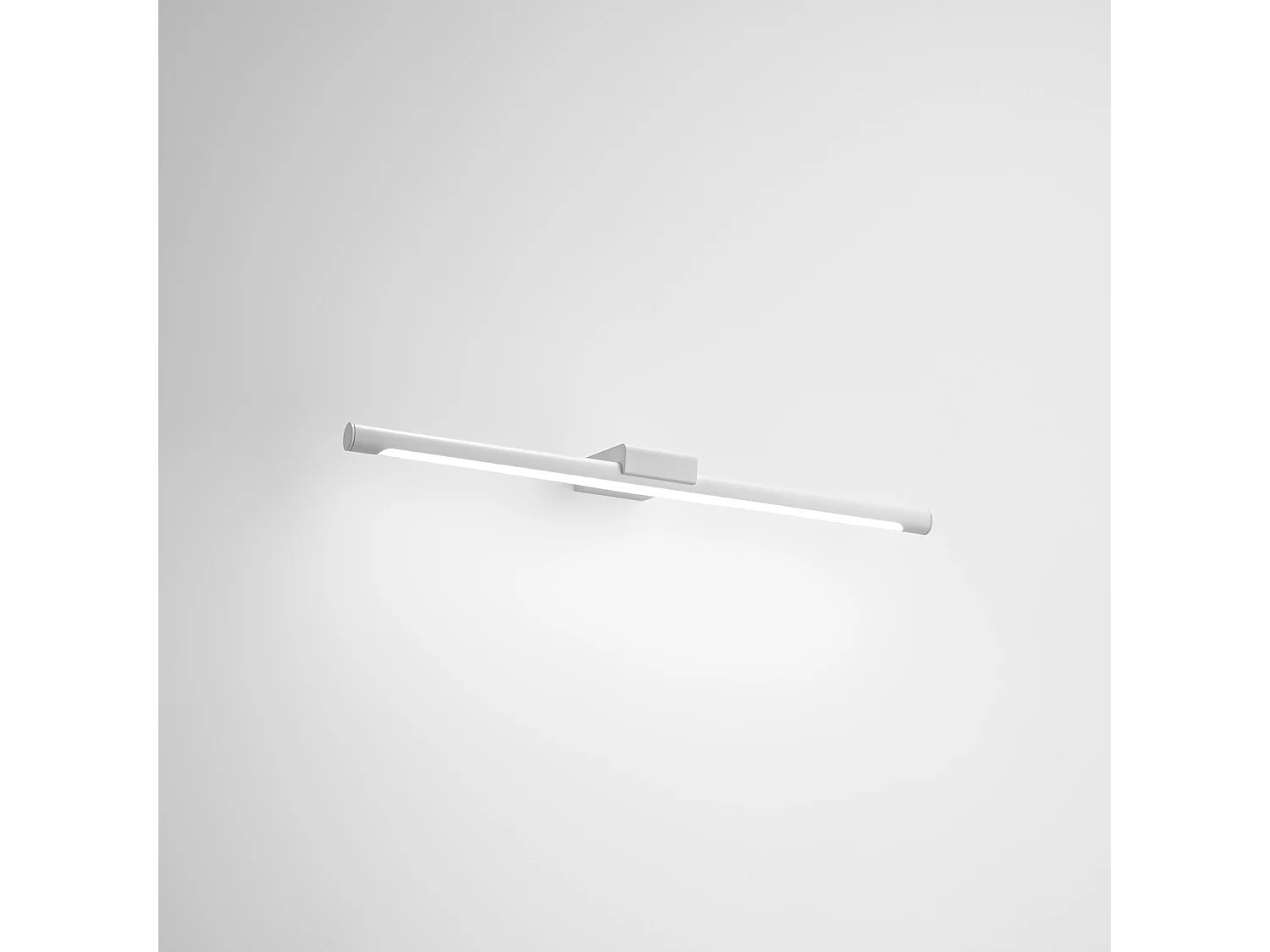 Applique Led Indirecte Gap 18W 1800Lm 3000K Aluminium Blanc Mat Ip44 Dimmable - Gealuce