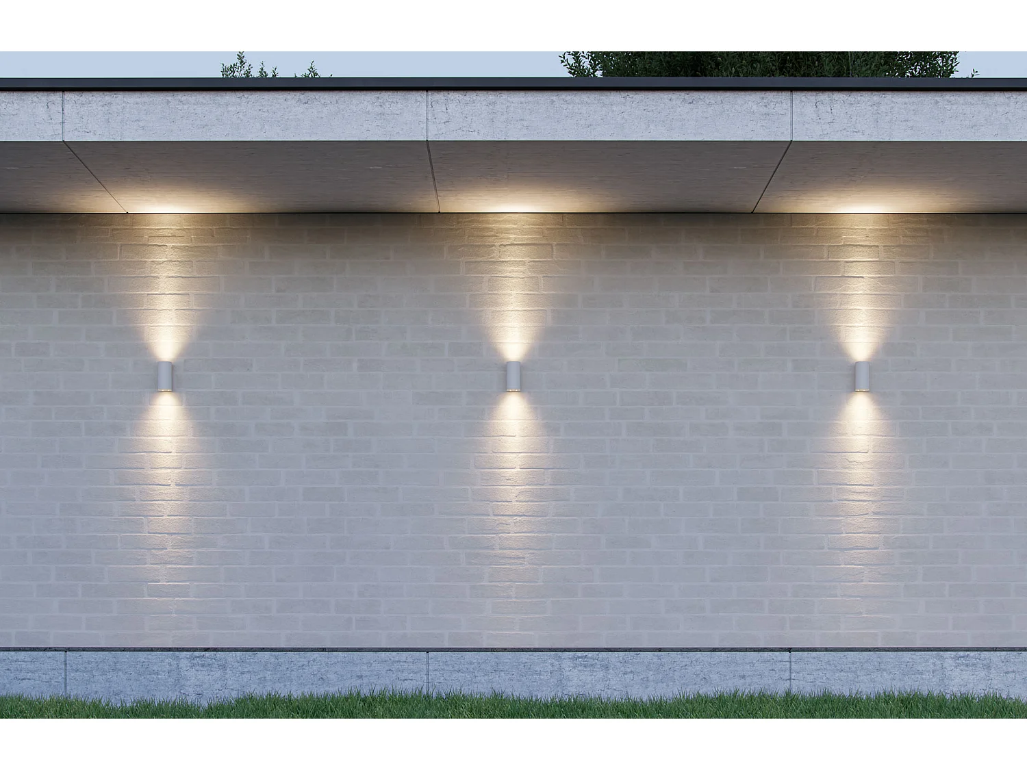 Luminária de Parede Exterior LED Sunset R 16W, Redonda, CCT 2700K/3200K/4000K, Acabamento em Preto Mate - Beneito & Faure, Alta Qualidade Técnica
