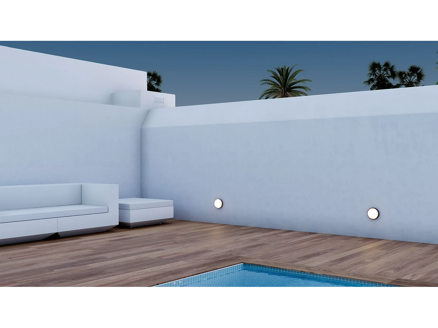 Applique Murale Led Beneito & Faure Selen 12, 120°, 3000K, Noir Mat - Design Moderne Et Efficace Pour L'Éclairage Architectural