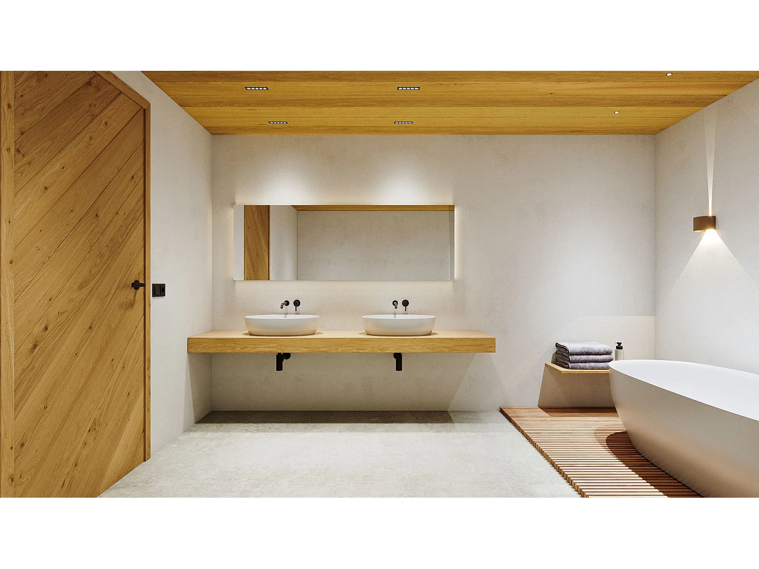 Lek R Wall - Runde LED-Wandleuchte für den Innen- und Außenbereich, 6,8 W, verstellbarer Abstrahlwinkel 0-120°, 3000 K, Corten - Beneito & Faure