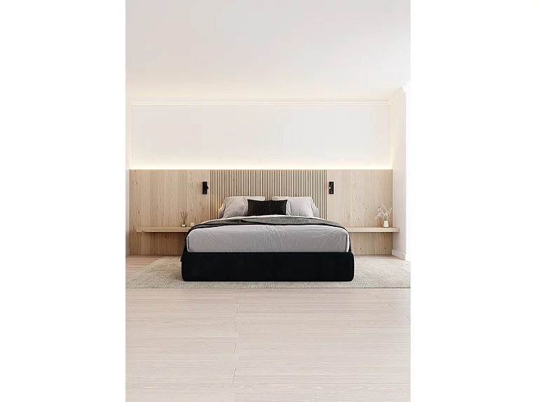 Aplique de parede LED PURE WALL 4W 30° 2700K c/ 3 níveis de intensidade, branco fosco, ajustável e com carregamento USB-C - Beneito & Faure