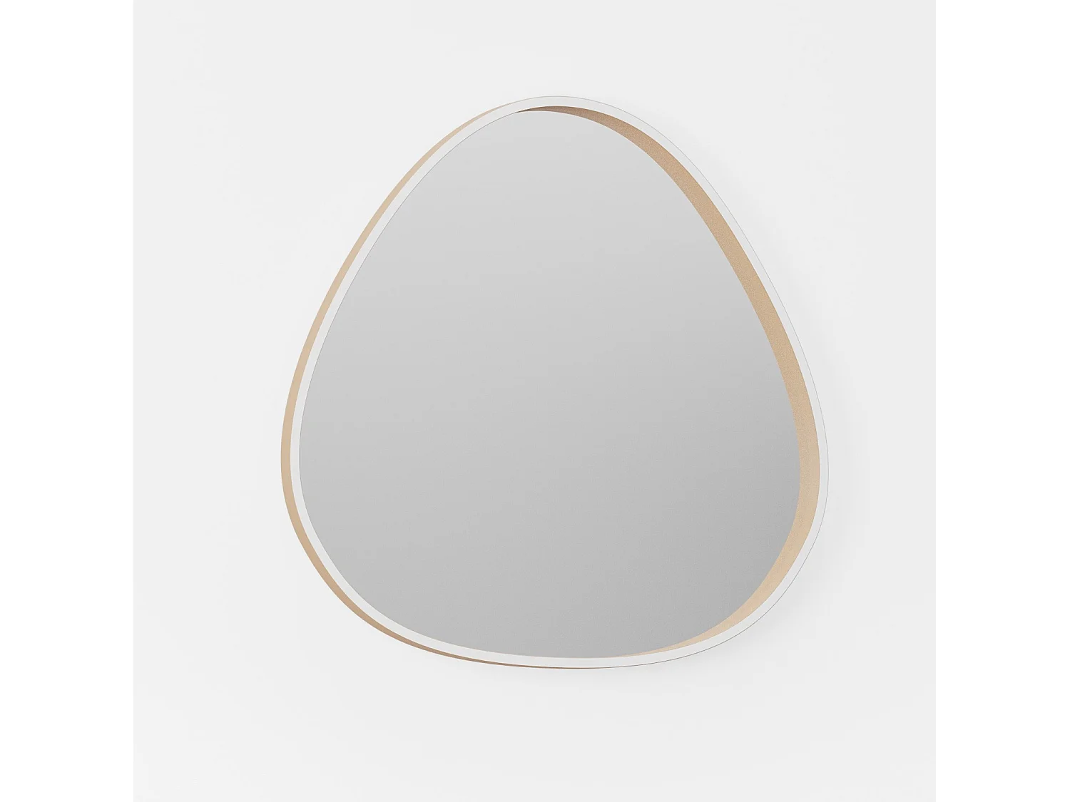 Applique Miroir Ecaris A/G Avec Led 30W+5W Cct 3000K-4000K Dimmable, Structure Aluminium Pêche - Gealuce