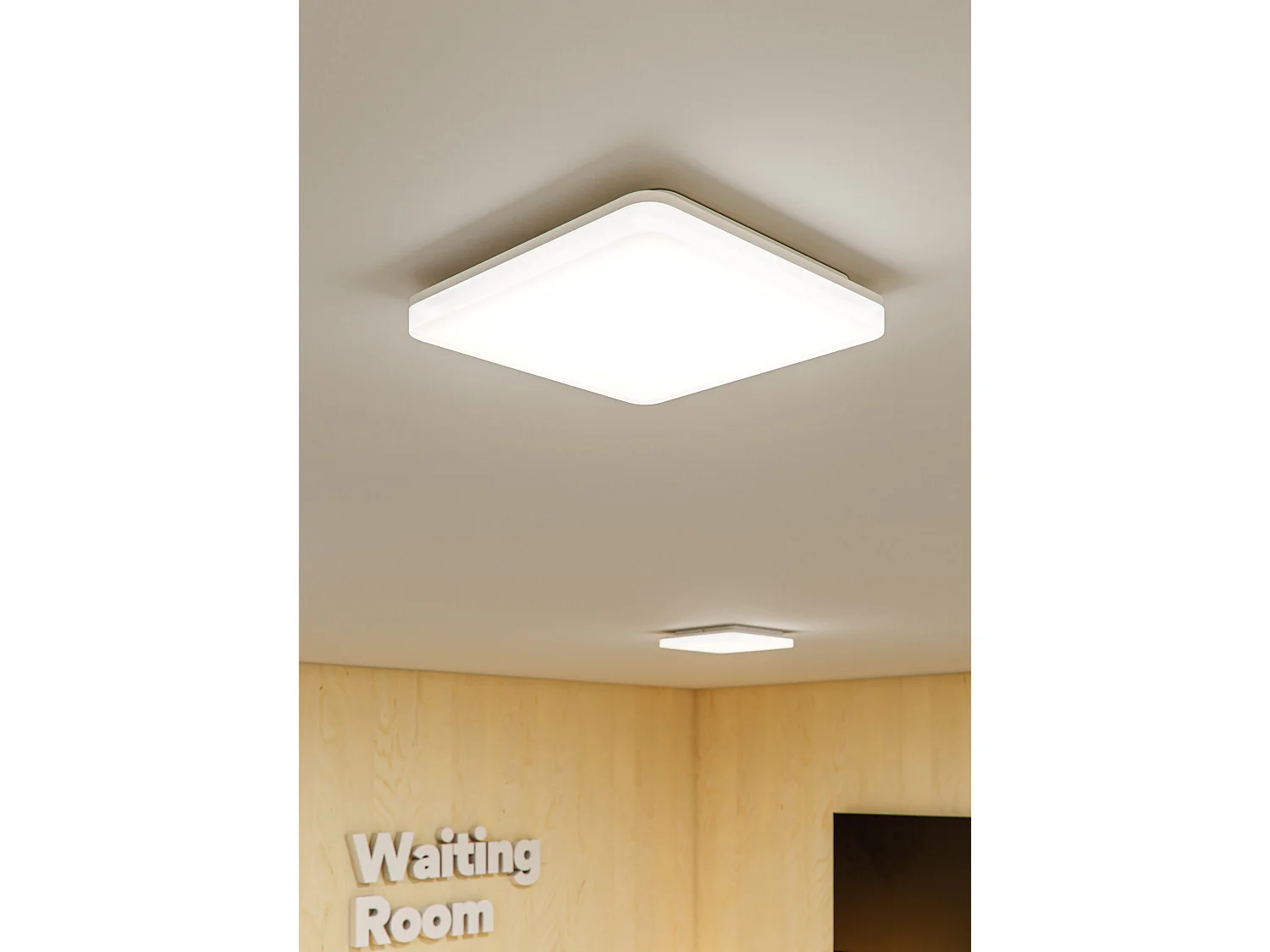 Mini Kora Sq Surface Spot Led Carré 20W Avec Interrupteur, Cct 2700K-4000K, Angle 120°, Ip40, Finition Blanc Mat Par Beneito & Faure.
