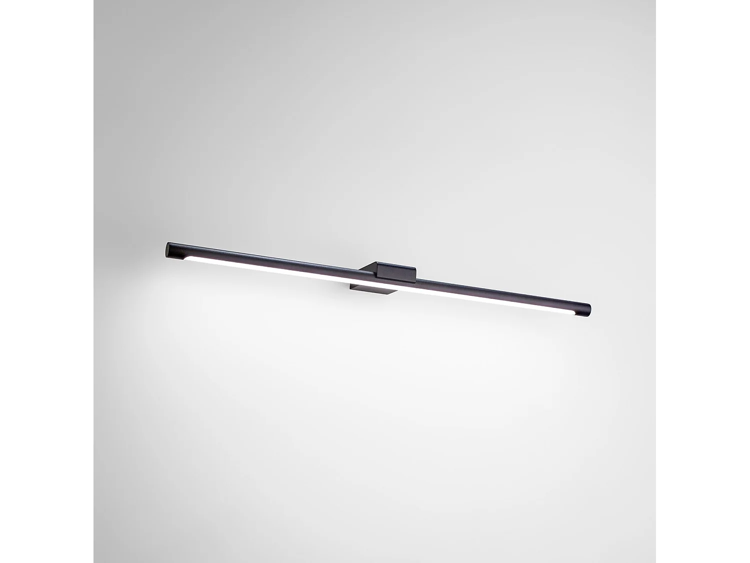 GAP 24W 2550lm 3000K Preto Fosco Alumínio IP44 Regulável LED Indireto - Gealuce